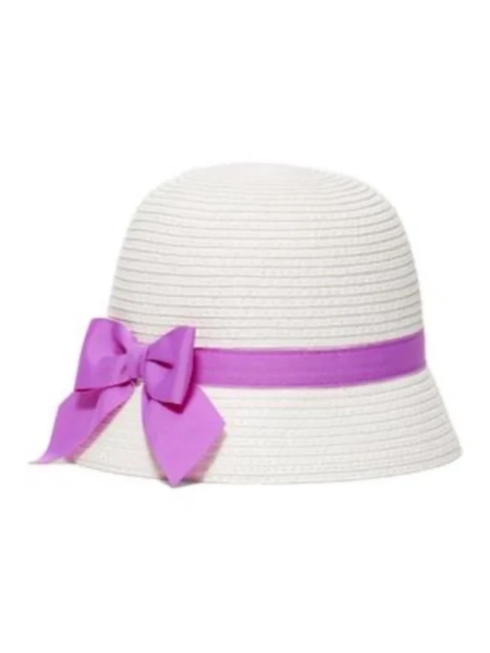 Janie  and Jack Girls  Straw Cloche Hat 4-5 beach vacation wedding church